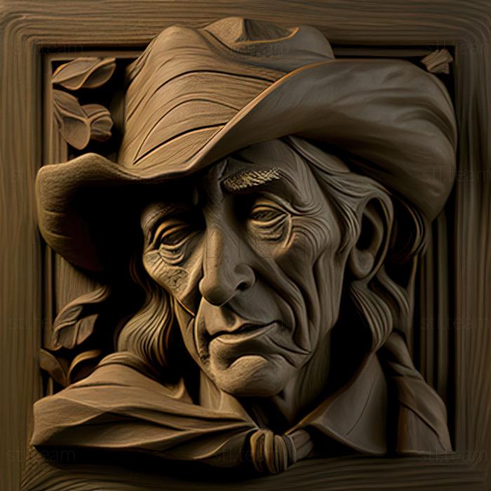 3D модель Генри Инман, американский художник (STL)